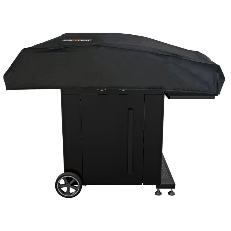 Grillfürst Quick Cover für Outdoorchef Arosa mit Blazing/Cooking Zone & Seitentisch - die schnelle Abdeckhaube für die Hochsaison