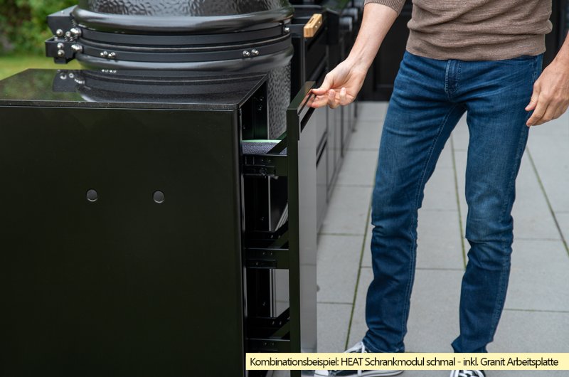 Outdoorchef Schrankmodul HEAT - schmal - Multifunktions-Auszug (Apothekerschrank)