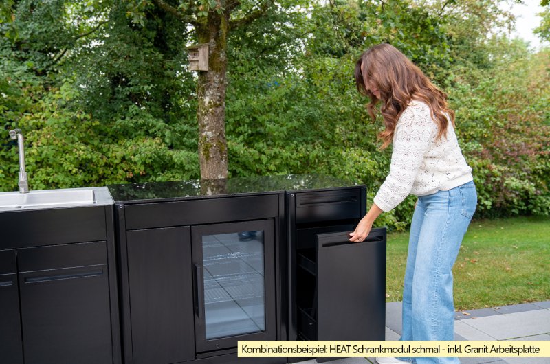 Outdoorchef Schrankmodul HEAT - schmal - Schubladen