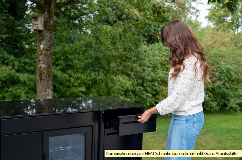 Outdoorchef Schrankmodul HEAT - schmal - Schubladen