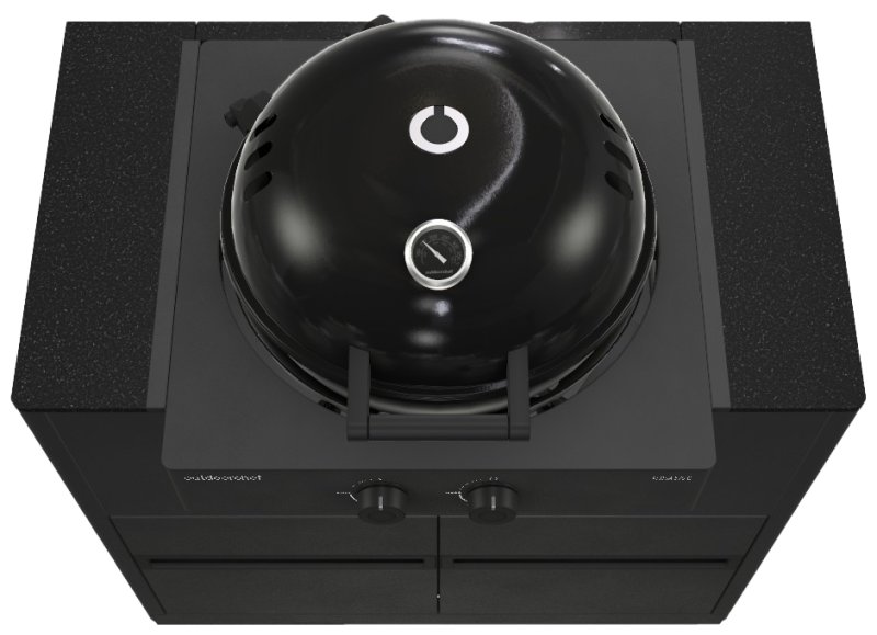 Outdoorchef Universalmodul HEAT mit Arosa 570 GH Gas Kugelgrill