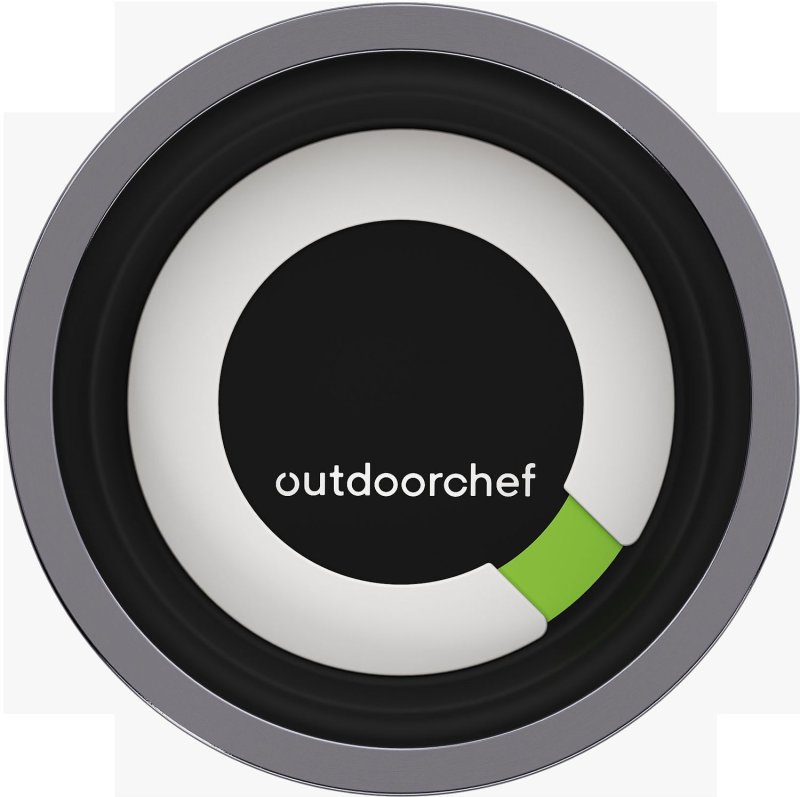 Outdoorchef Pizzastein Ø 32 cm - mit Temperatur-Indikator