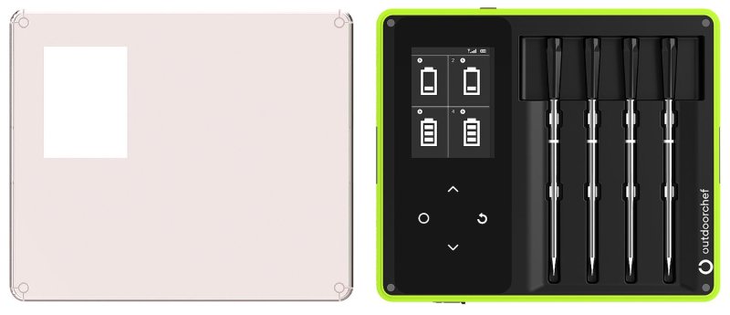 Outdoorchef Easy Check Thermometer Quadro - Wireless Bluetooth Grillthermometer