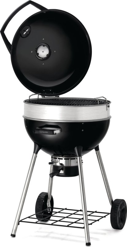 Napoleon PRO Holzkohlegrill Kugelgrill Ø 57 cm mit Gussrost und Deckelscharnier