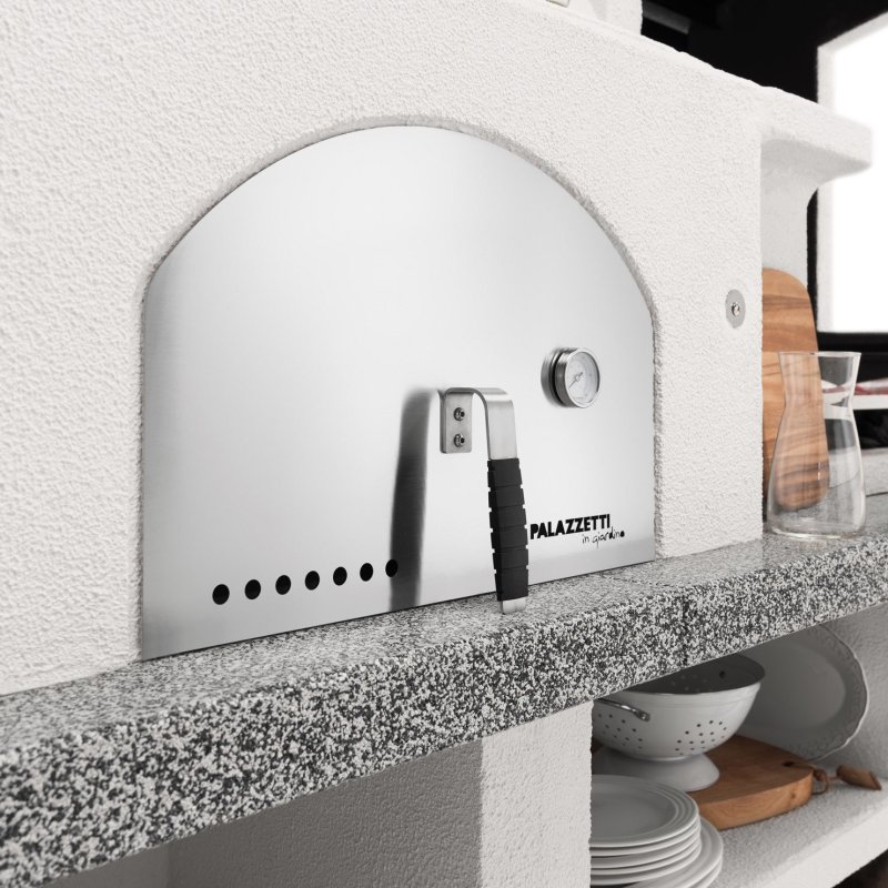 Palazzetti Grillkamin Antille 2 mit Pizzaofen inkl. Montagematerial