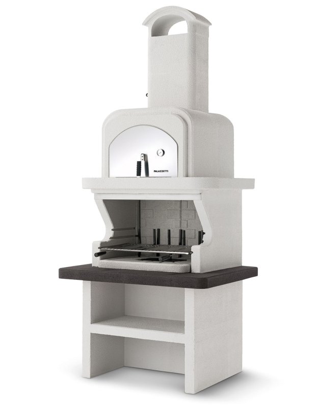 Palazzetti Grillkamin Balos mit Pizzaofen inkl. Montagematerial