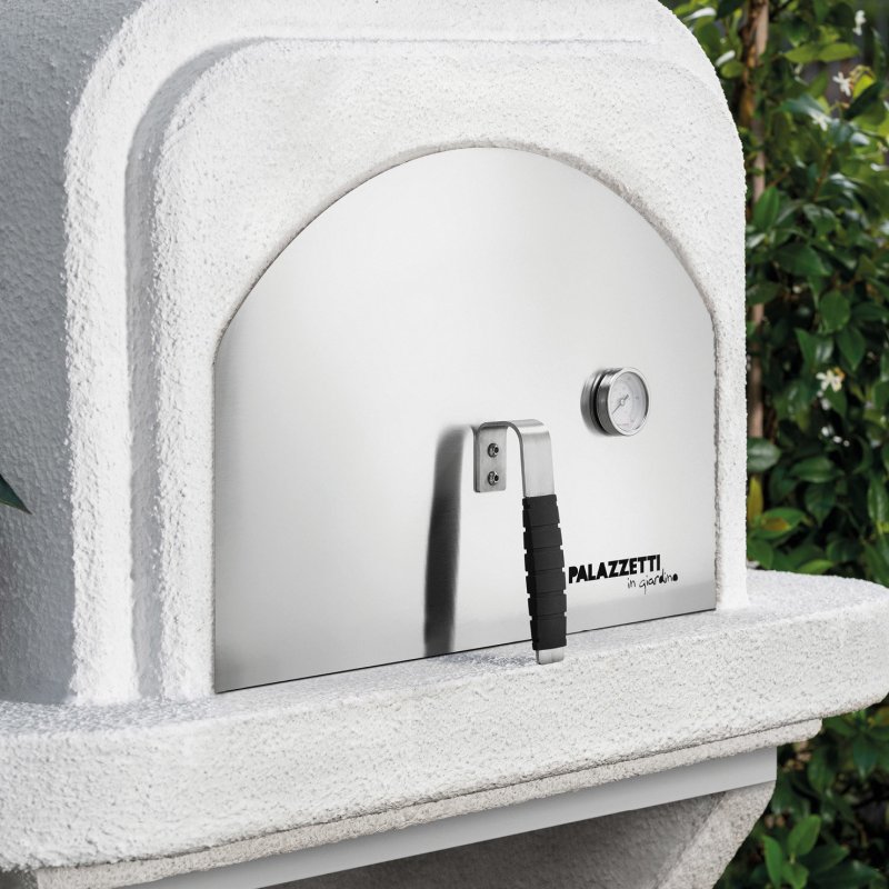 Palazzetti Grillkamin Capri 4 mit Pizzaofen inkl. Montagematerial