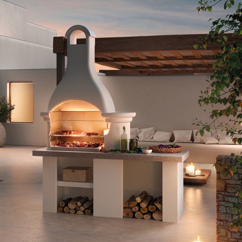 Palazzetti Grillkamin Lanzarote 4 inkl. Montagematerial