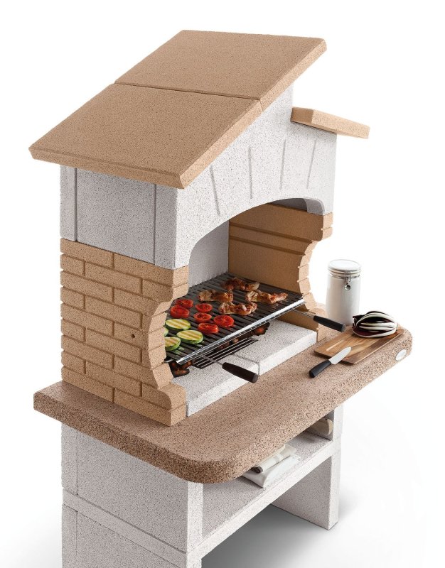 Palazzetti Grillkamin Lido inkl. Montagematerial