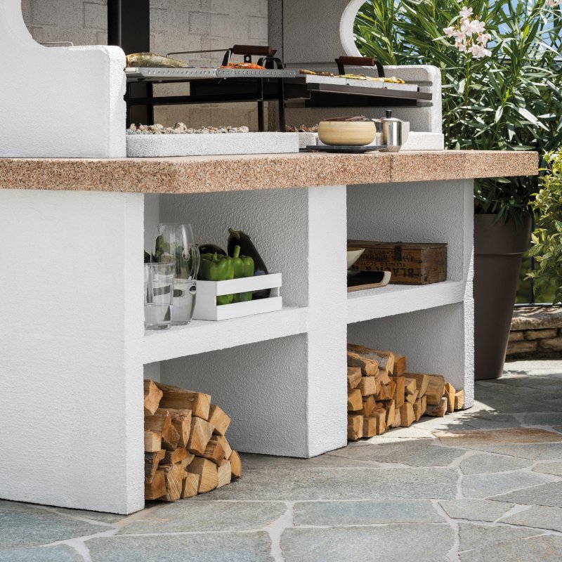 Palazzetti Grillkamin Miami 3 inkl. Montagematerial