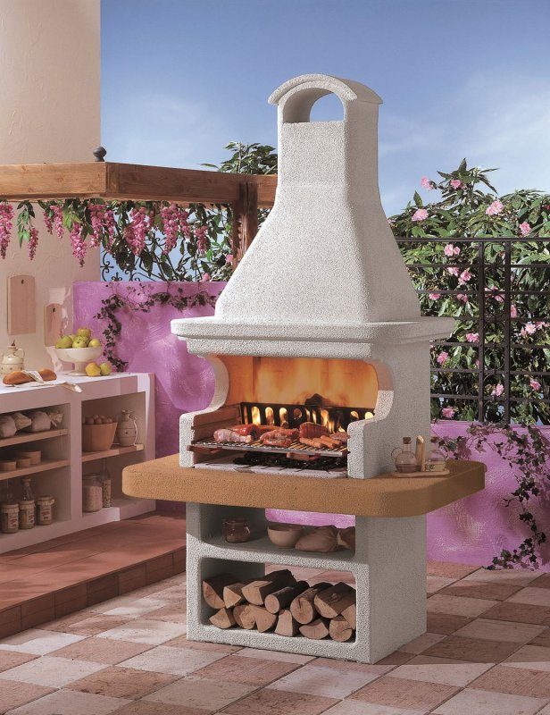 Palazzetti Grillkamin Portorose inkl. Montagematerial