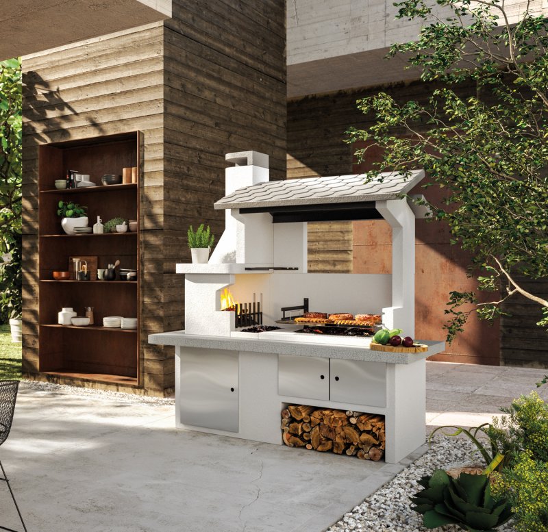 Palazzetti Grillkamin Trinidad 2 inkl. Montagematerial