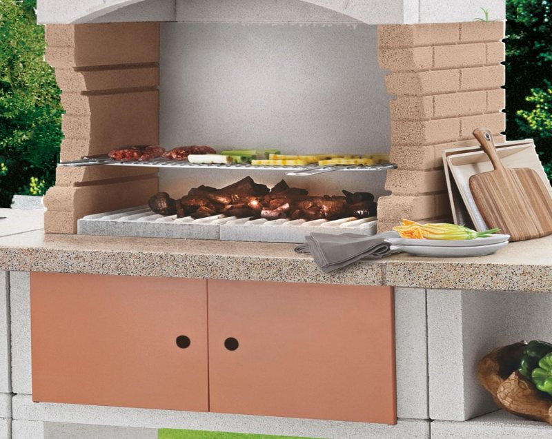 Palazzetti Outdoor Küche Cordoba inkl. Montagematerial