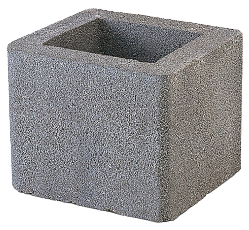 Palazzetti Verlängerungselement für Schornstein / 30 x 30 x 25 cm, eckig