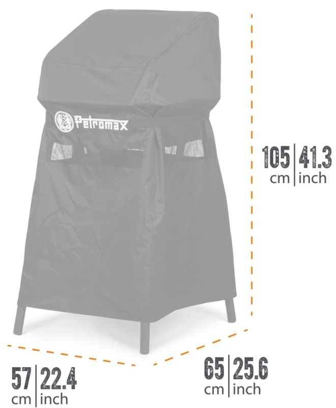 Petromax Abdeckhaube Gastisch ge45 & Feuertopf Tisch fe45