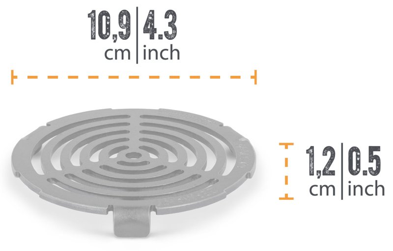 Petromax Grillrost Einsatz für Grillplatte Atago