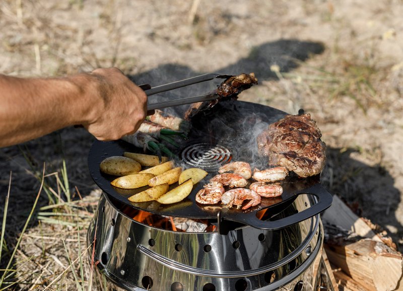Petromax Grillrost Einsatz für Grillplatte Atago