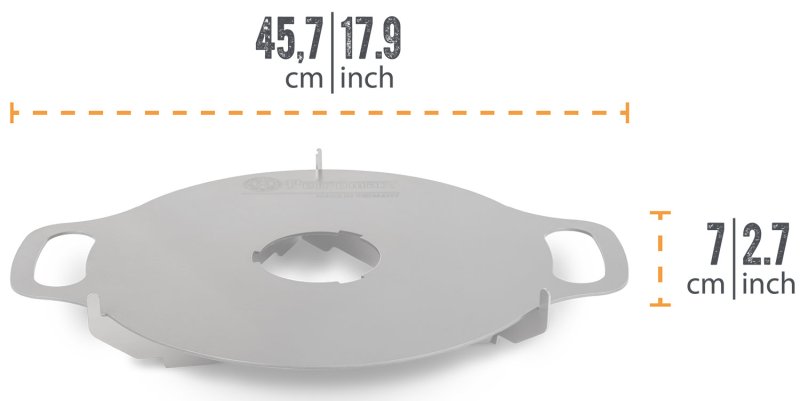 Petromax Grillplatte für Atago