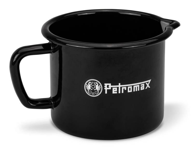 Petromax Emaille Milchtopf / 1000 ml / schwarz