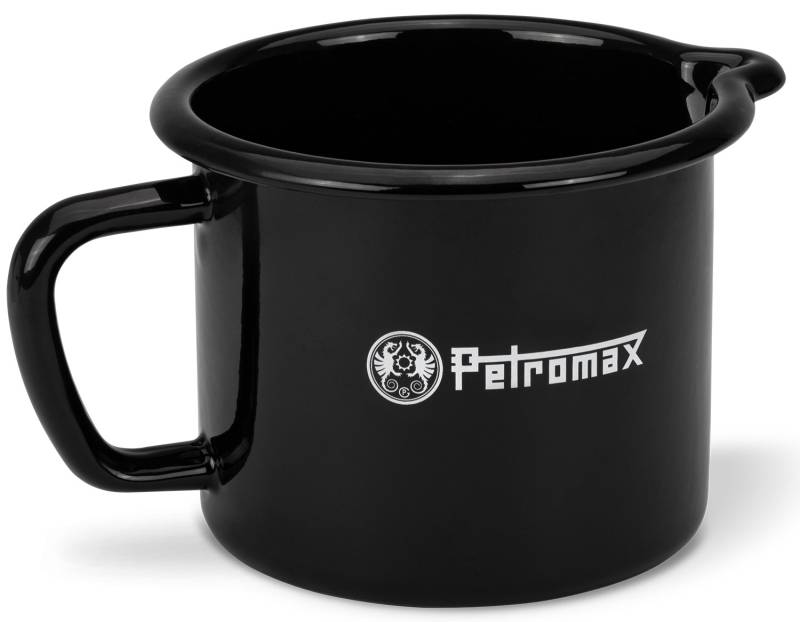 Petromax Emaille Milchtopf / 1400 ml / schwarz