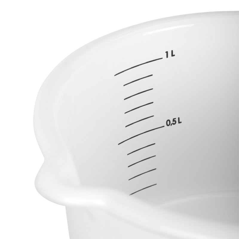 Petromax Emaille Stieltopf / 1000 ml / weiß