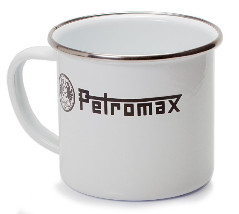 Petromax Emaille Becher / weiß