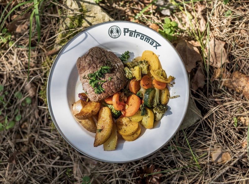 Petromax Emaille Teller / Ø22 cm / weiß, 2 Stück