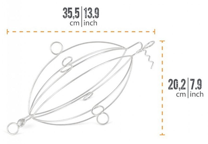 Petromax Geflügel Grillkorb zum Hängen