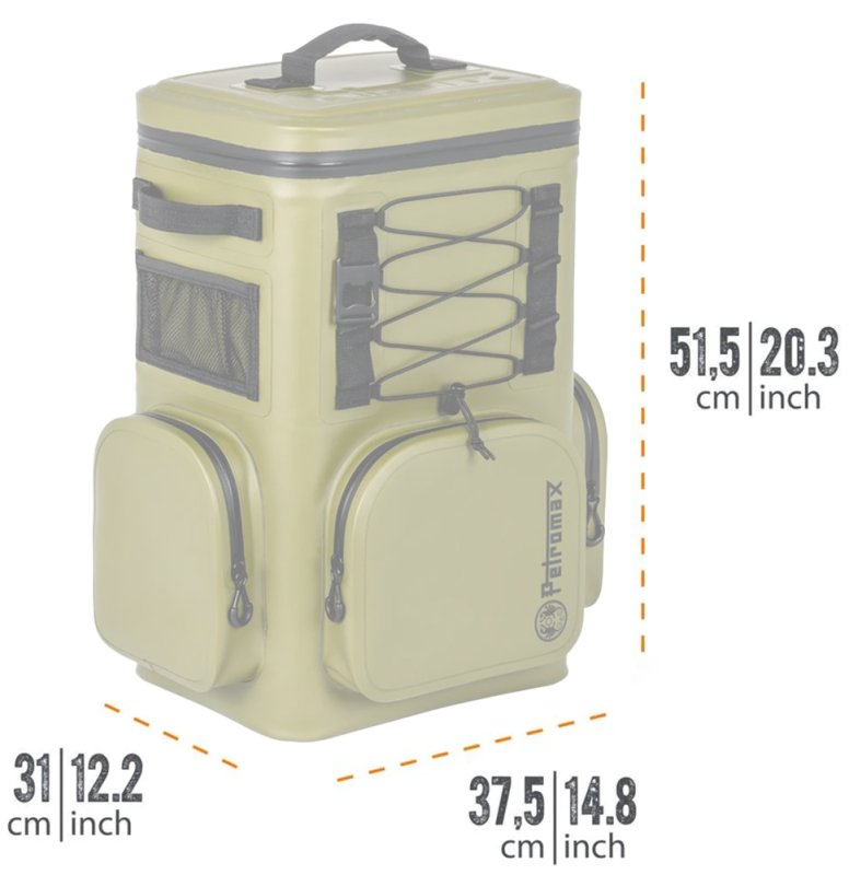 Petromax Kühlrucksack 17 Liter / oliv