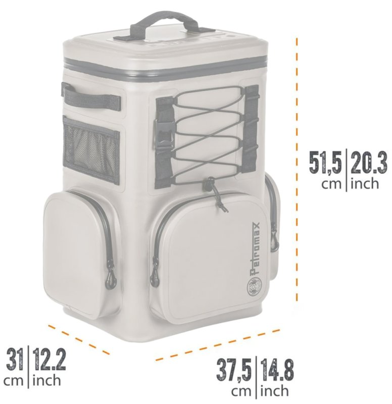 Petromax Kühlrucksack 17 Liter / sandfarben