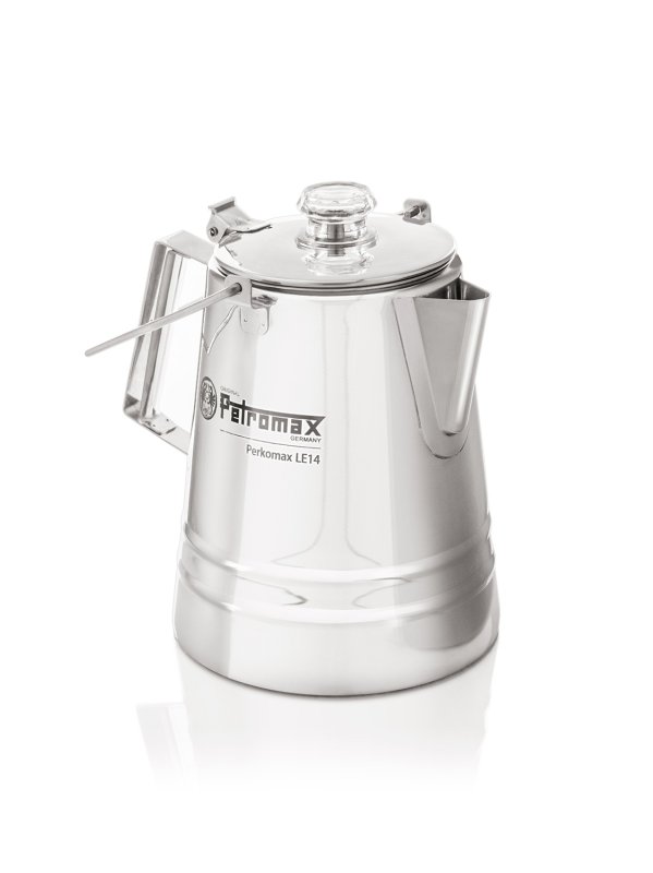 Petromax Perkolator Perkomax le14 / Edelstahl (2,1 Liter)