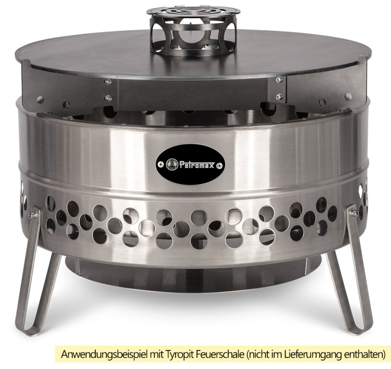 Petromax Grillplatte für Tyropit und Pyron - Durchmesser 57 cm