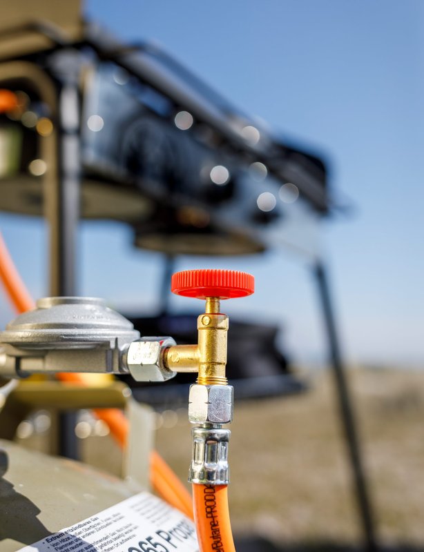 Petromax Regulierventil für Gastisch