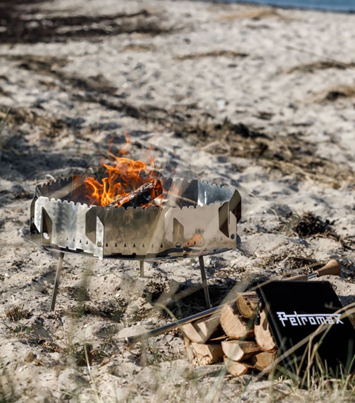 Petromax Steck-Windschutz für Feuerschalen