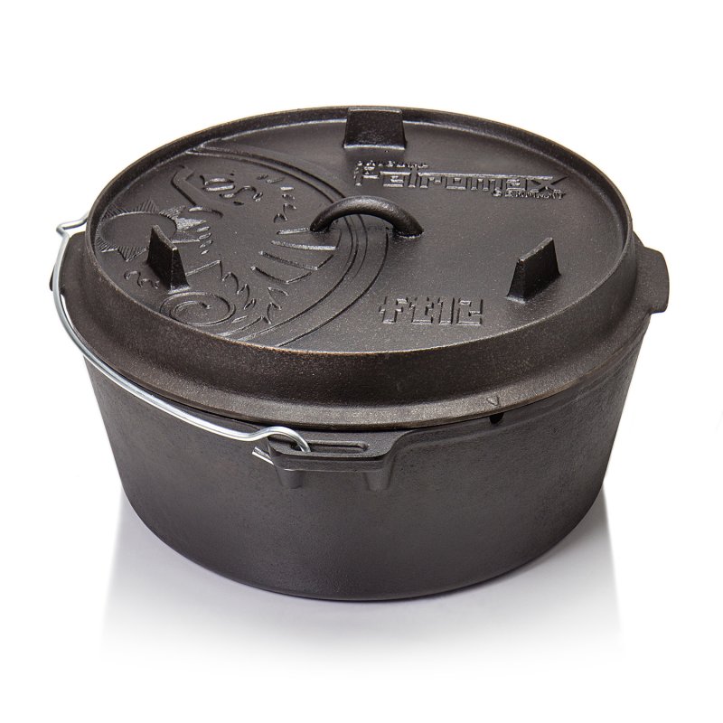 Petromax Dutch Oven ft12-t - ohne Füsse, 10,8 L