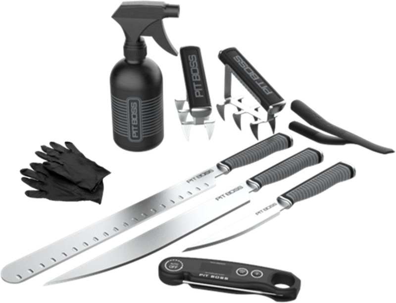 Pit Boss BBQ Pit Kit - 18-teiliges Pitmaster Werkzeug-Set