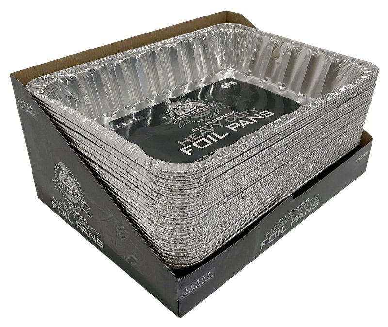 Pit Boss Aluschale / Fettauffangschale Large Universal 42 x 31  cm (4 Stk.)