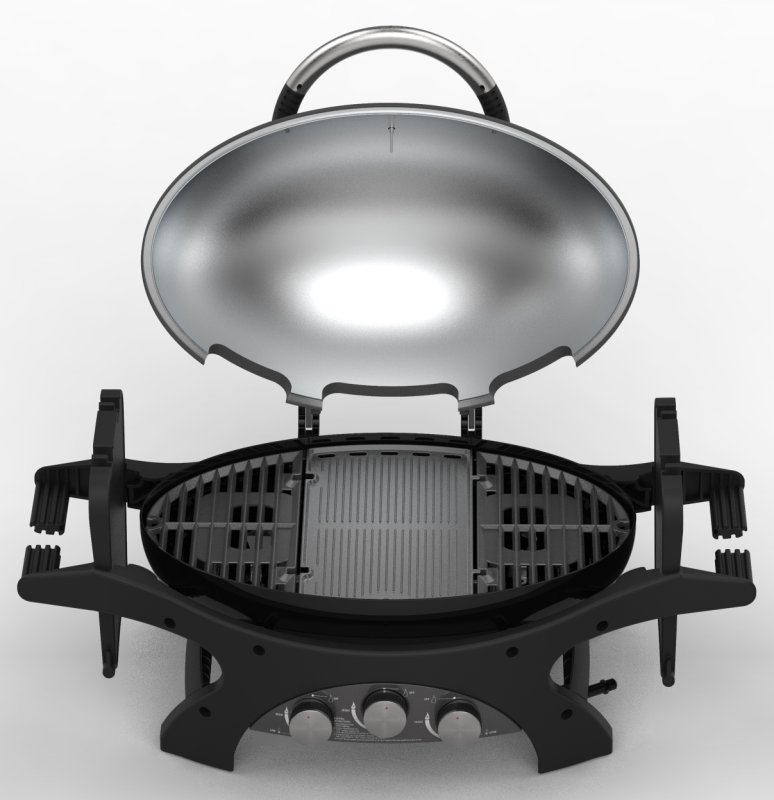 Pit Boss Gusseisen Grillplatte für Sportsman 3