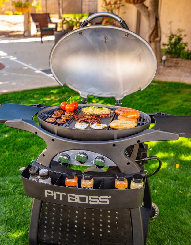 Pit Boss Gusseisen Grillplatte für Sportsman 3