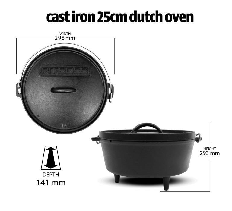 Pit Boss Memphis Ultimate 2.0 Kombigrill + Gusseisen Starter Set 6-teilig