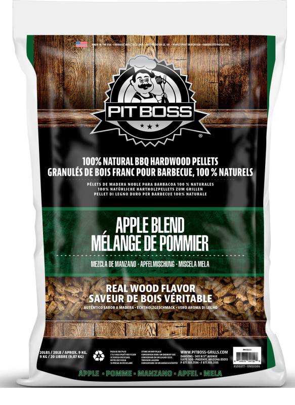Pit Boss Hartholz Pellets - Apple Blend - 9 kg