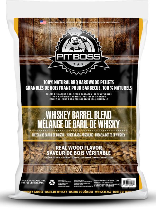 Pit Boss Hartholz Pellets - Whiskey Barrel Blend - 9 kg