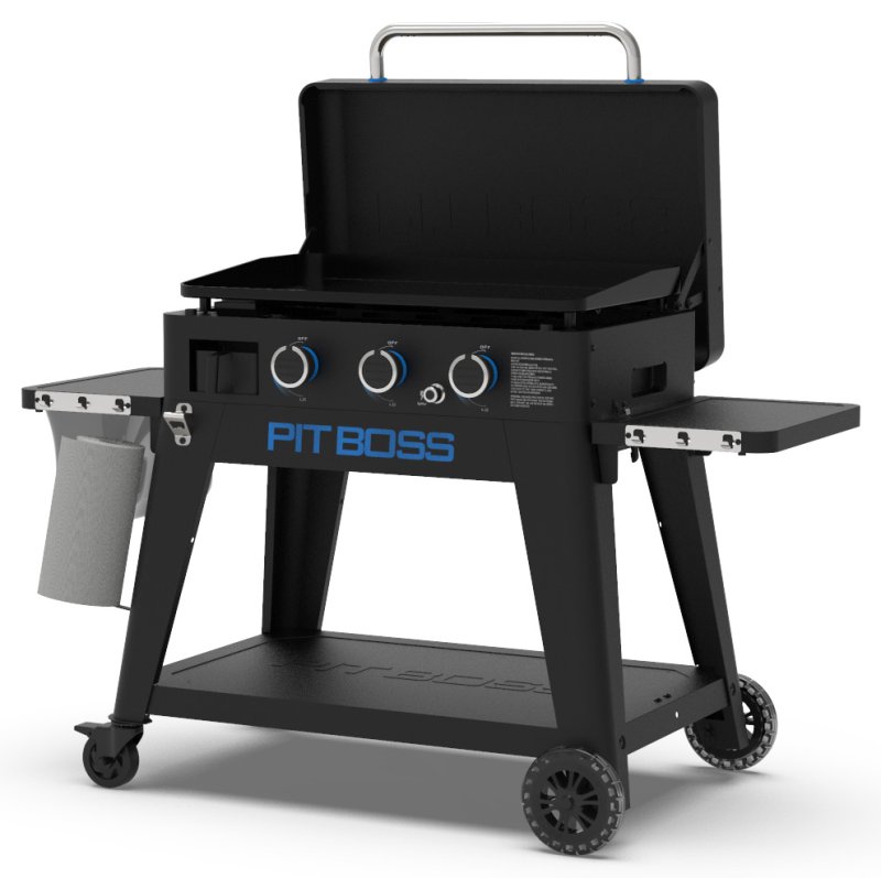 Pit Boss Plancha Grill Ultimate Plancha 3-Brenner mit Untergestell - inkl. Abdeckhaube