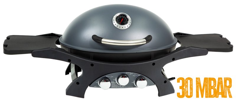Pit Boss Gasgrill Sportsman 3 / 3-Brenner Campinggrill / 30 mbar