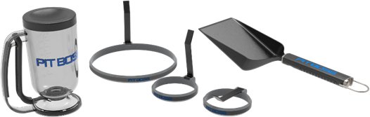 Pit Boss Ultimate Crepe Kit - 5-teiliges Frühstücks-Set für die Grillplatte