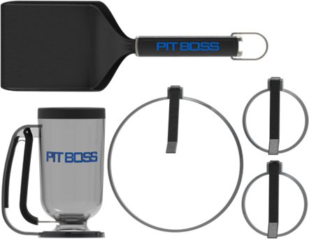 Pit Boss Ultimate Crepe Kit - 5-teiliges Frühstücks-Set für die Grillplatte