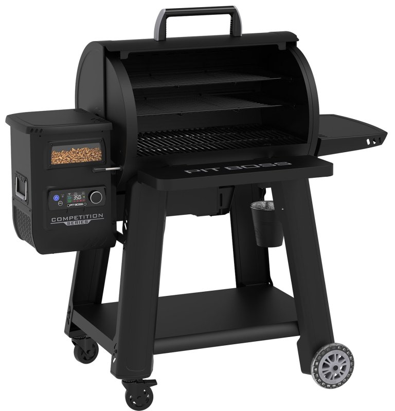 Pit Boss Pelletgrill Competition Series 1250 / WiFi + Gusseisen Starter Set 6-teilig