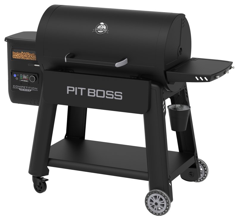Pit Boss Pelletgrill Competition Series 1600 / WiFi + Gusseisen Starter Set 6-teilig