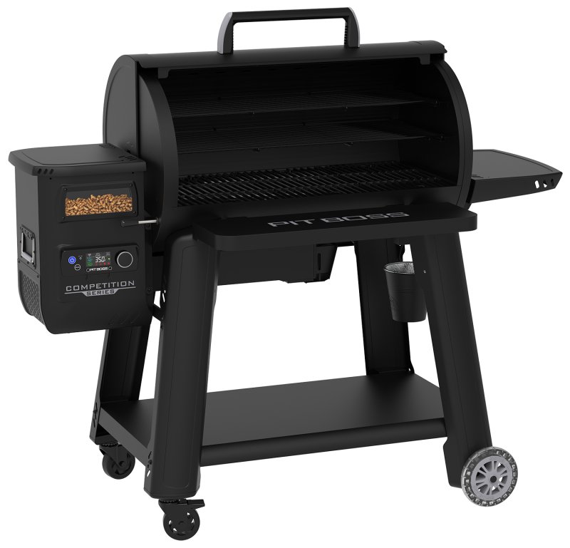 Pit Boss Pelletgrill Competition Series 1600 / WiFi + Gusseisen Starter Set 6-teilig