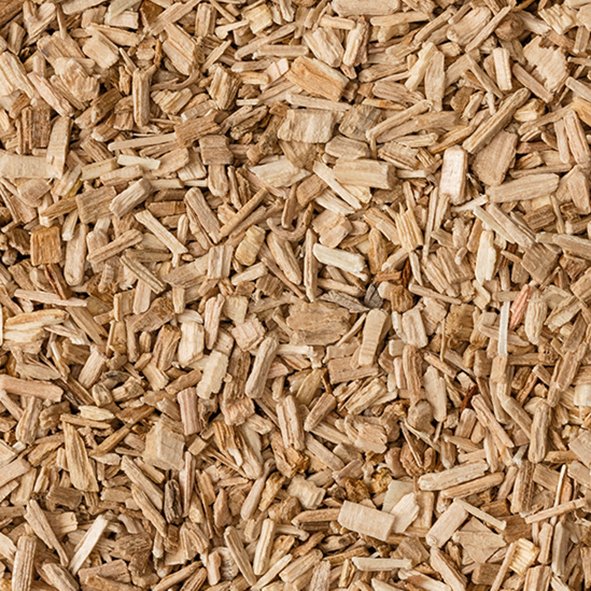 Räuchergold Räucherspäne Eiche fein (750/2000) / 15 kg